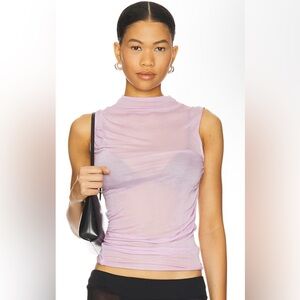 Intimately free free people On Air Muscle Tank in Blush Lilac size medium